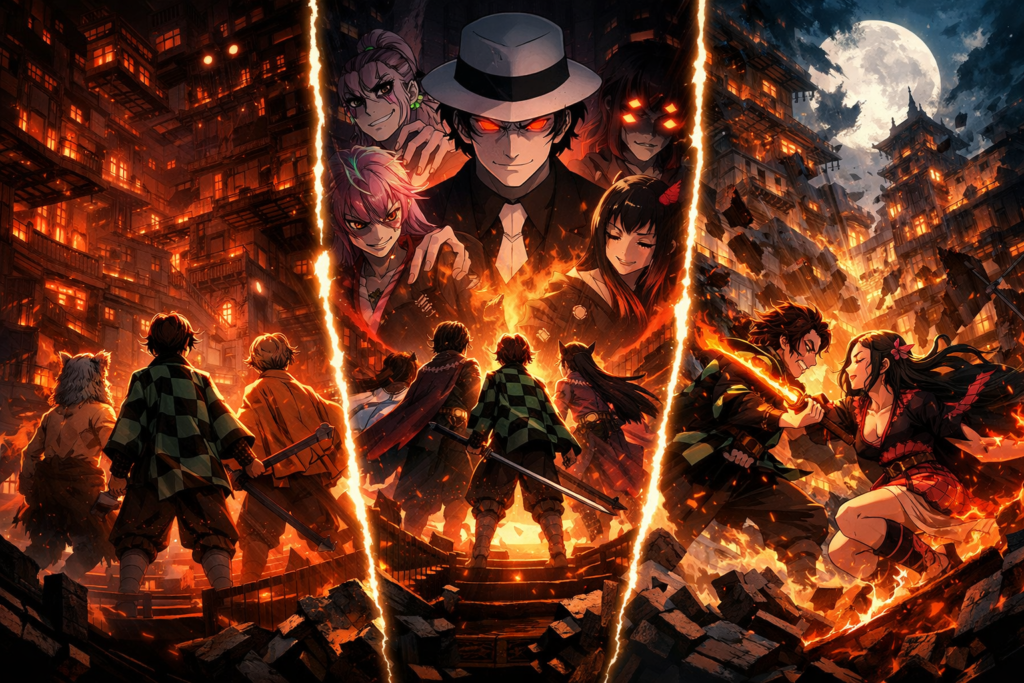Demon Slayer: Kimetsu no Yaiba Infinity Castle trilogy timeline explaining final arc story