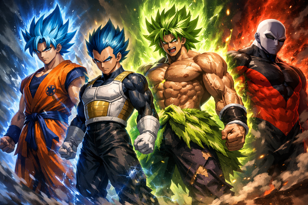 Dragon Ball Super Epic showdown of Dragon Ball warriors