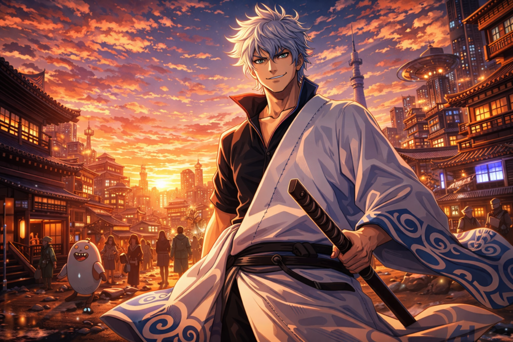 Gintama samurai hero scene from anime better than Dragon Ball recommendations