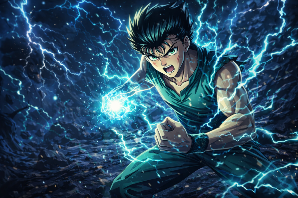 Yu Yu Hakusho spirit energy battle anime better than Dragon Ball