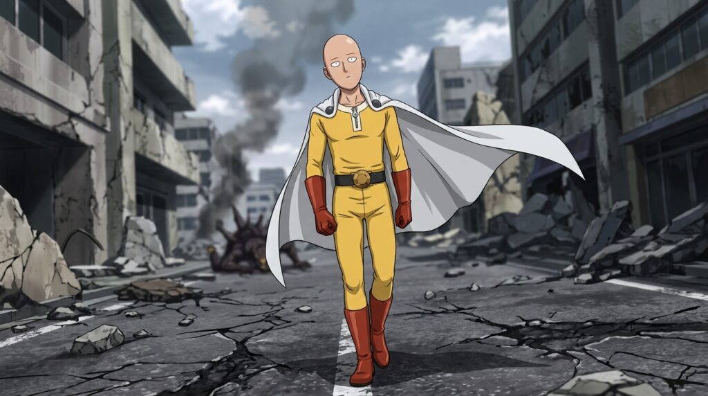 One-Punch Man Is a Brilliant Twist on the Overpowered Hero Formula