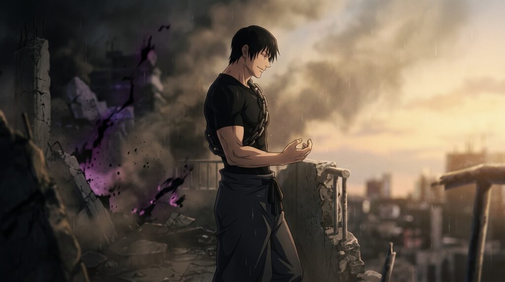 Toji Fushiguro’s emotional final moment