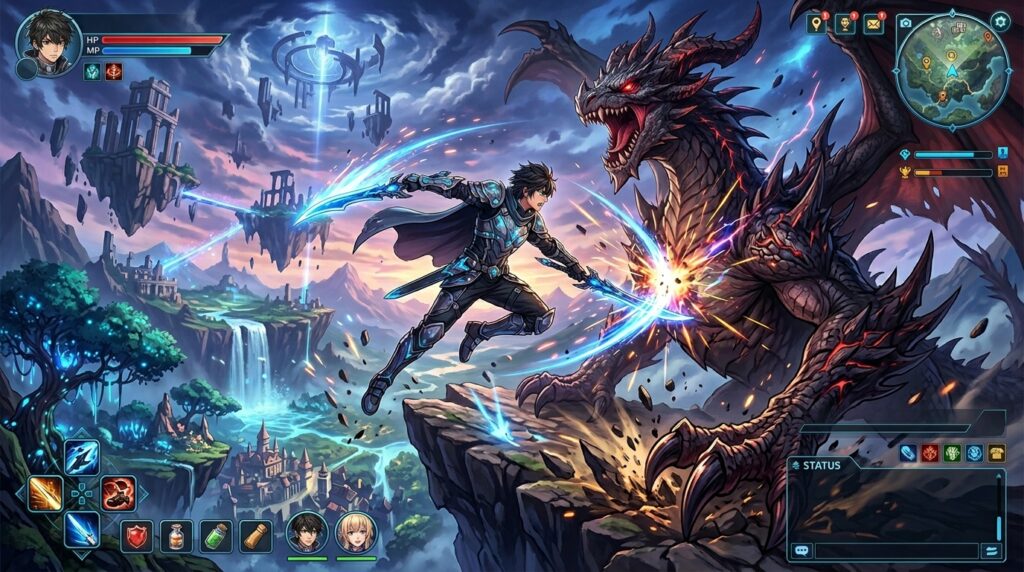Shangri-La Frontier Combines Compelling Game Mechanics & Top-Tier Action
