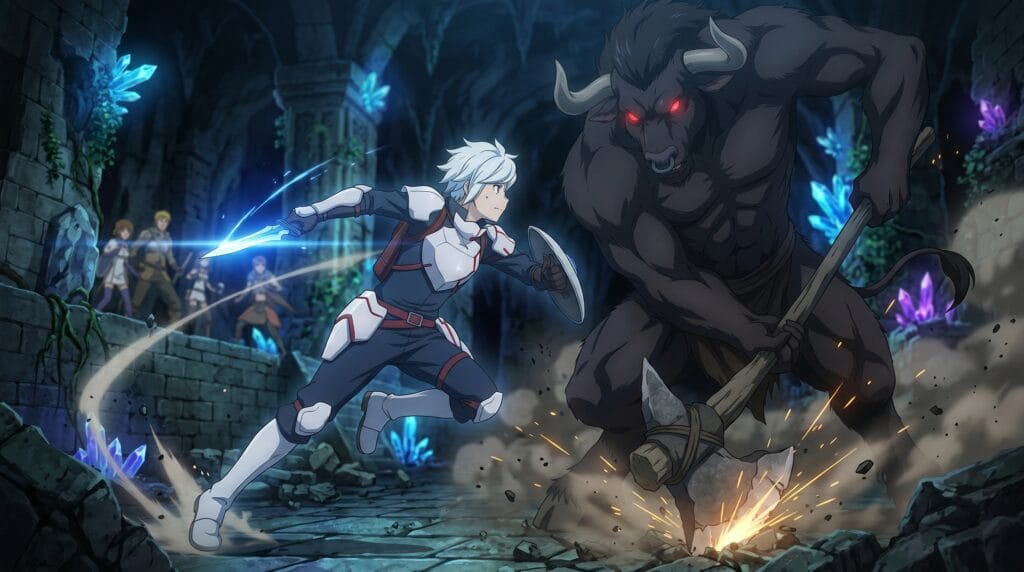 DanMachi Dungeon Adventure Anime