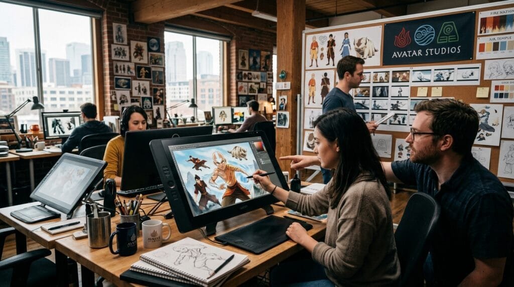 Avatar Studios creating new Avatar project artwork