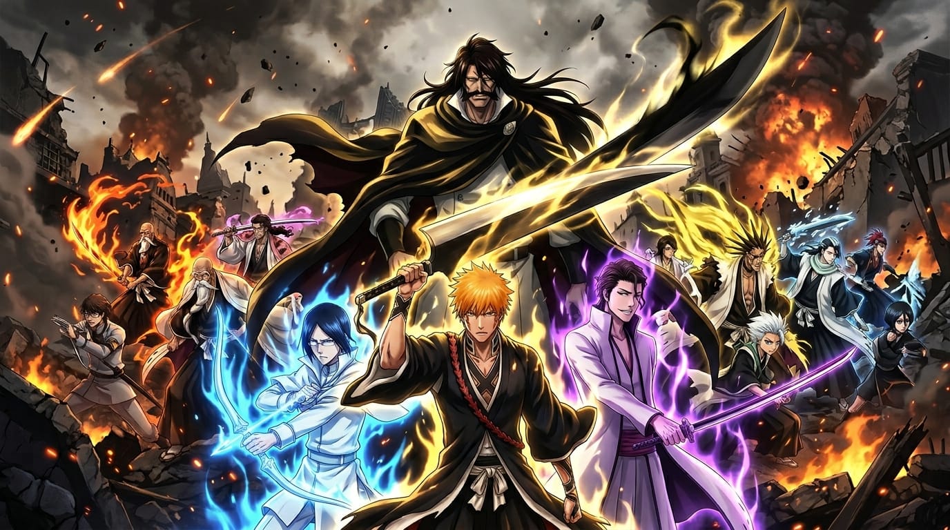 Bleach Thousand Year Blood War final part The Calamity anime poster
