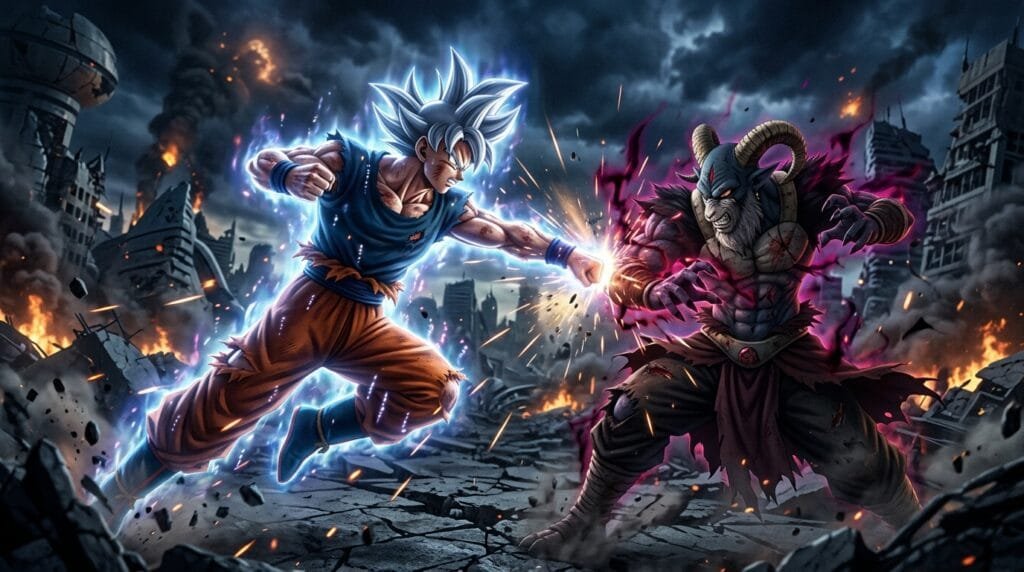 Dragon Ball next anime Goku vs Moro battle