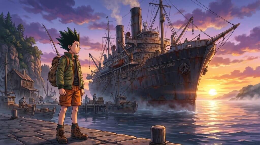 Hunter x Hunter Volume 39 Dark Continent storyline visual
