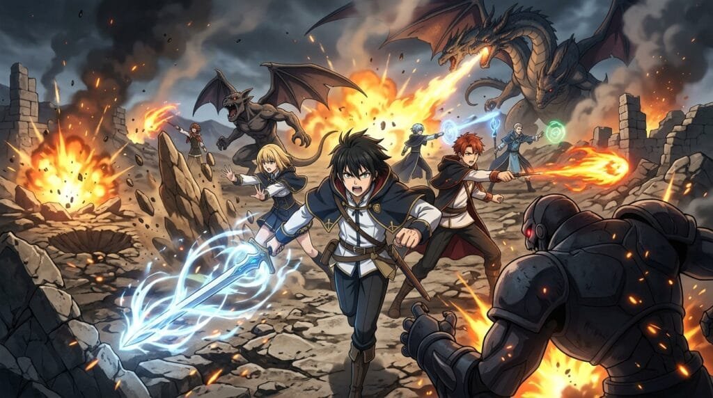 Wistoria Wand and Sword Season 3 manga battle arc adaptation