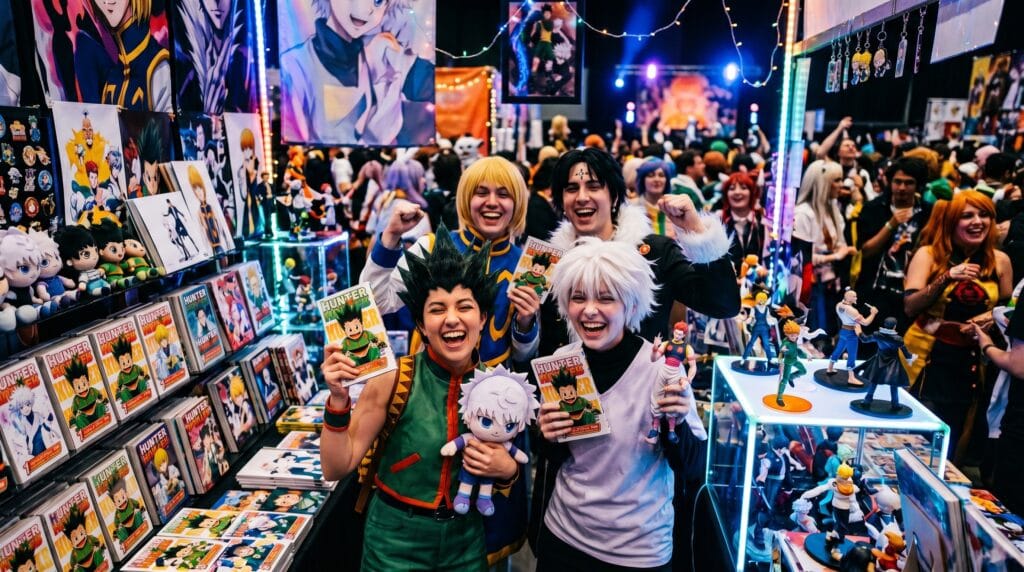 Fans celebrating Hunter x Hunter Volume 39 announcement