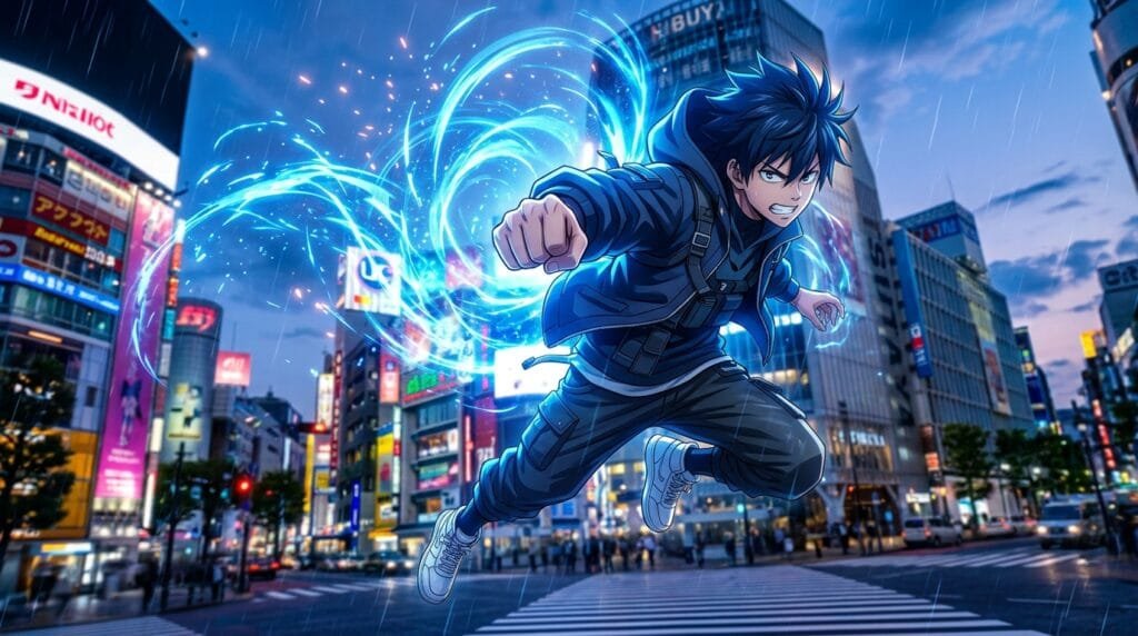 KILL BLUE anime announcement social media image