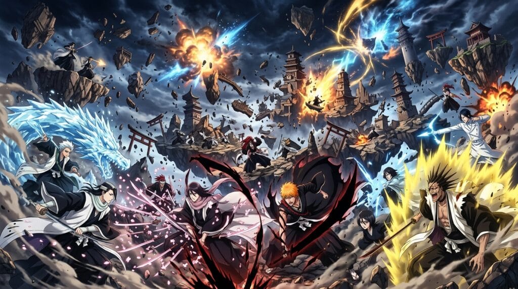 Royal Palace battle in Bleach TYBW final season