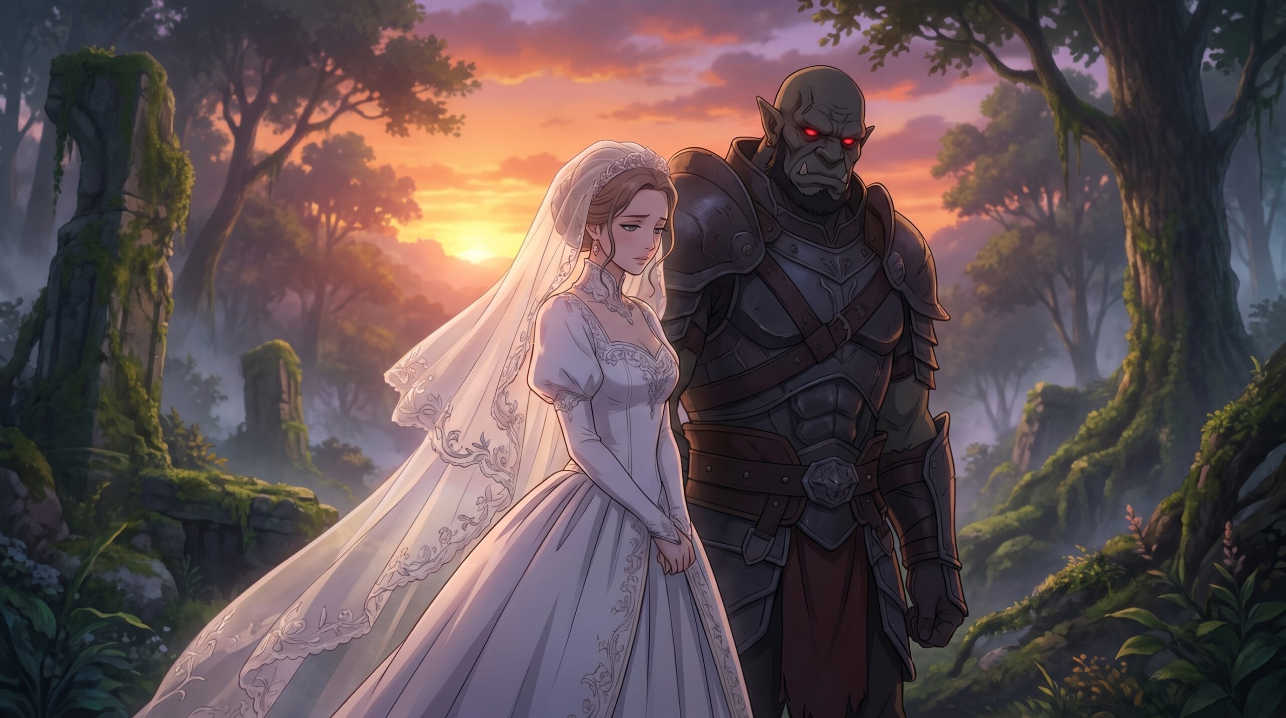 The Ogre’s Bride anime July 4 release date official poster style image