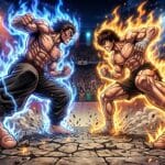 Baki-Dou Part 2 trailer battle inspired artwork