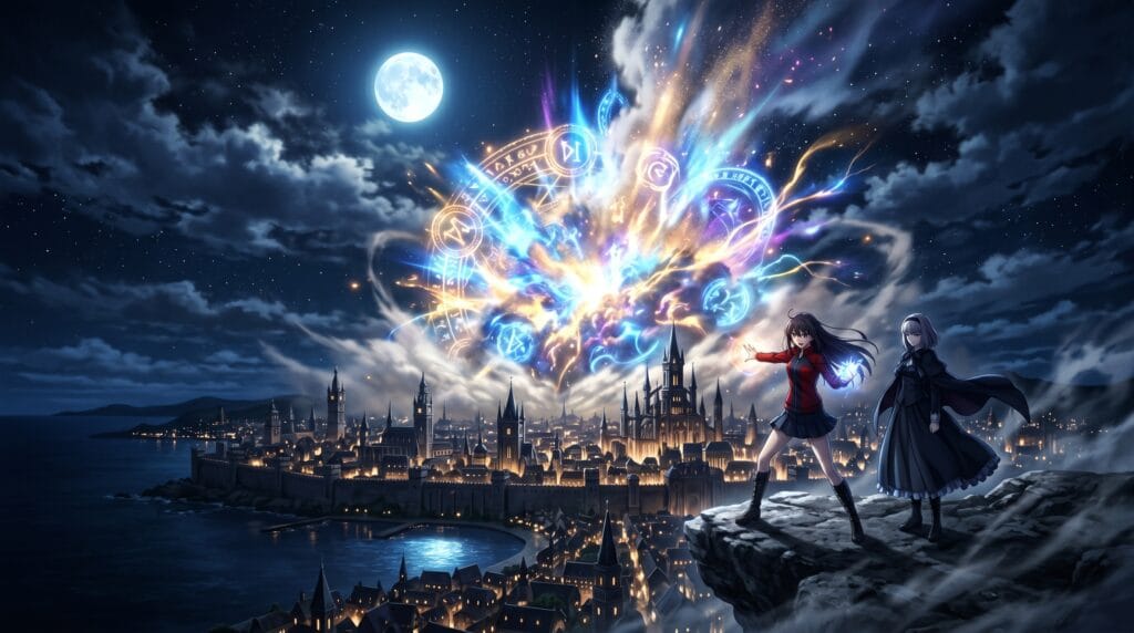 Witch on the Holy Night movie promotional visual.