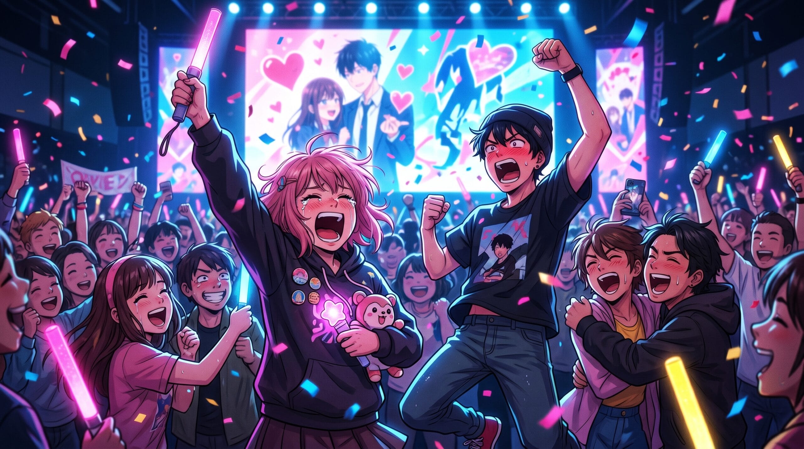 Fans celebrating You and I Are Polar Opposites Season 2 announcement.