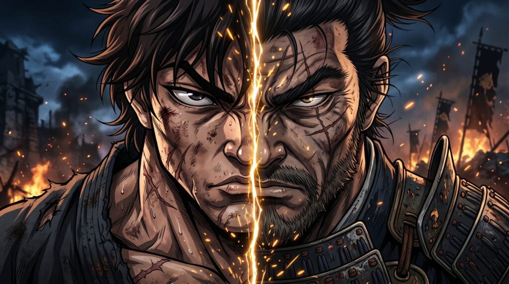 Baki-Dou Part 2 epic confrontation artwork