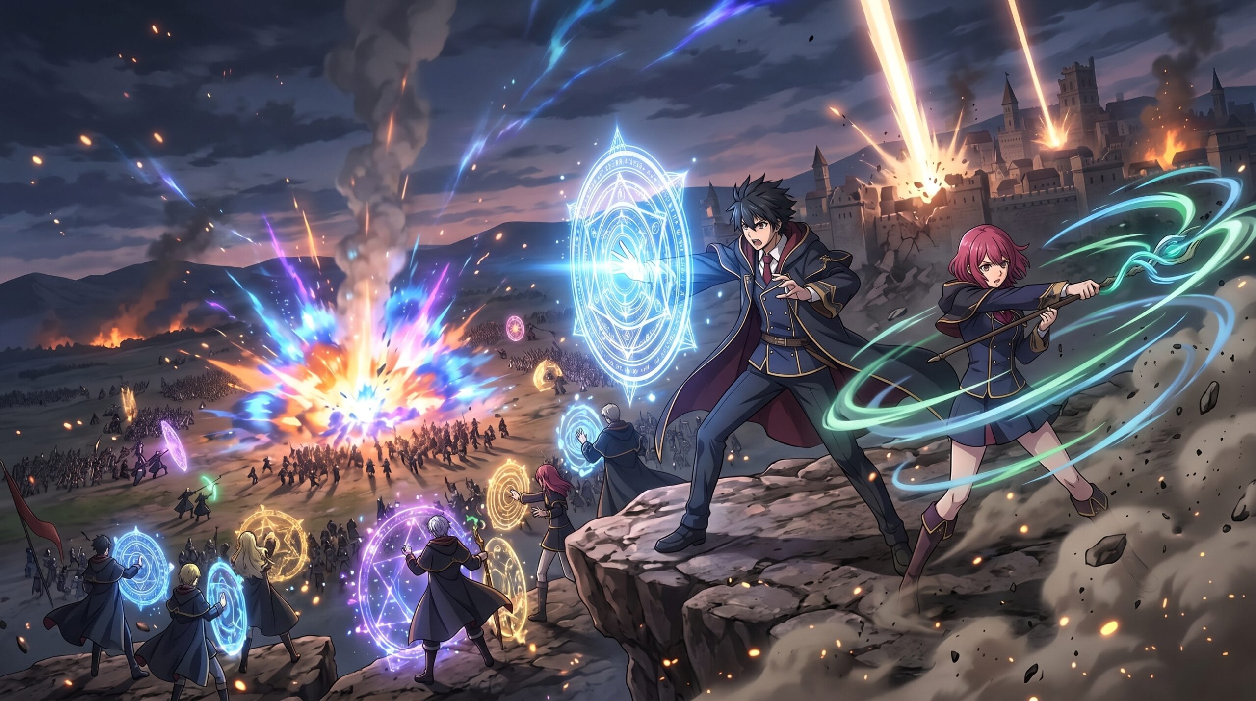 Season 2 trailer battle scene from A Returner's Magic Should Be Special
