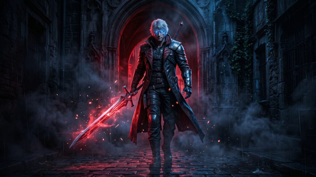 Devil May Cry Season 3 social media announcement artwork.