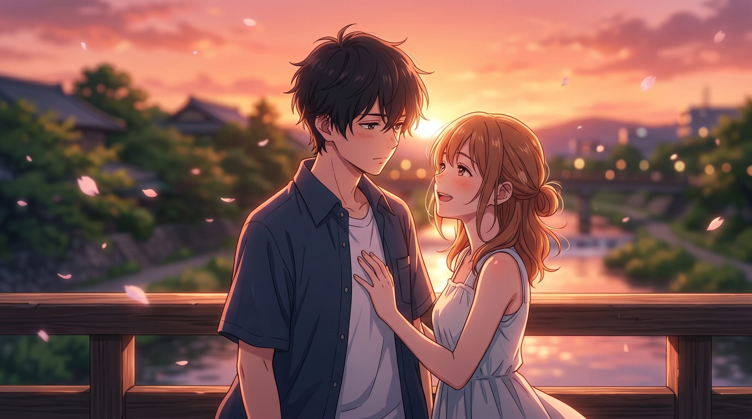You and I Are Polar Opposites Season 2 anime visual featuring romantic main characters.