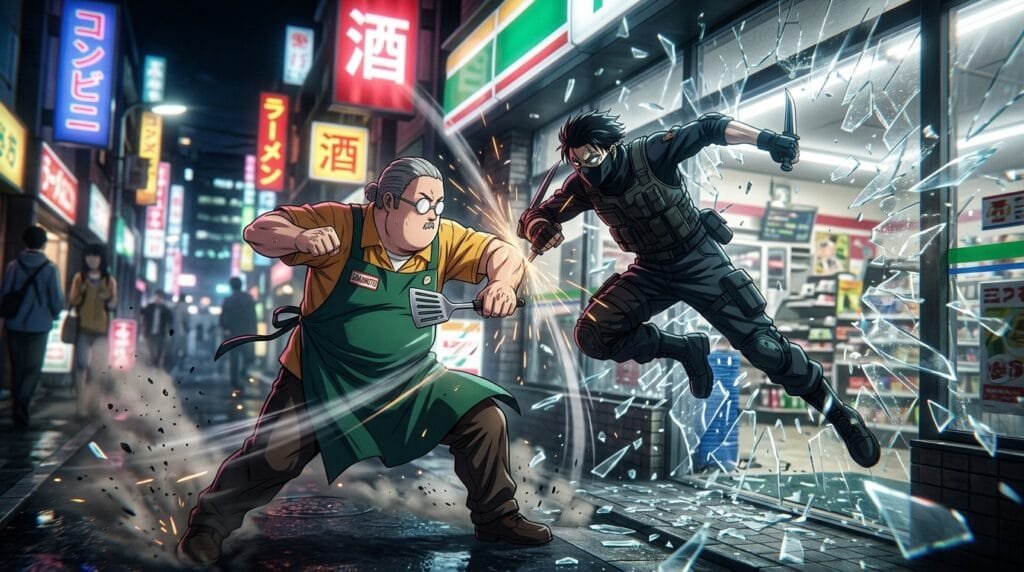 Sakamoto Days Season 2 action fight scene