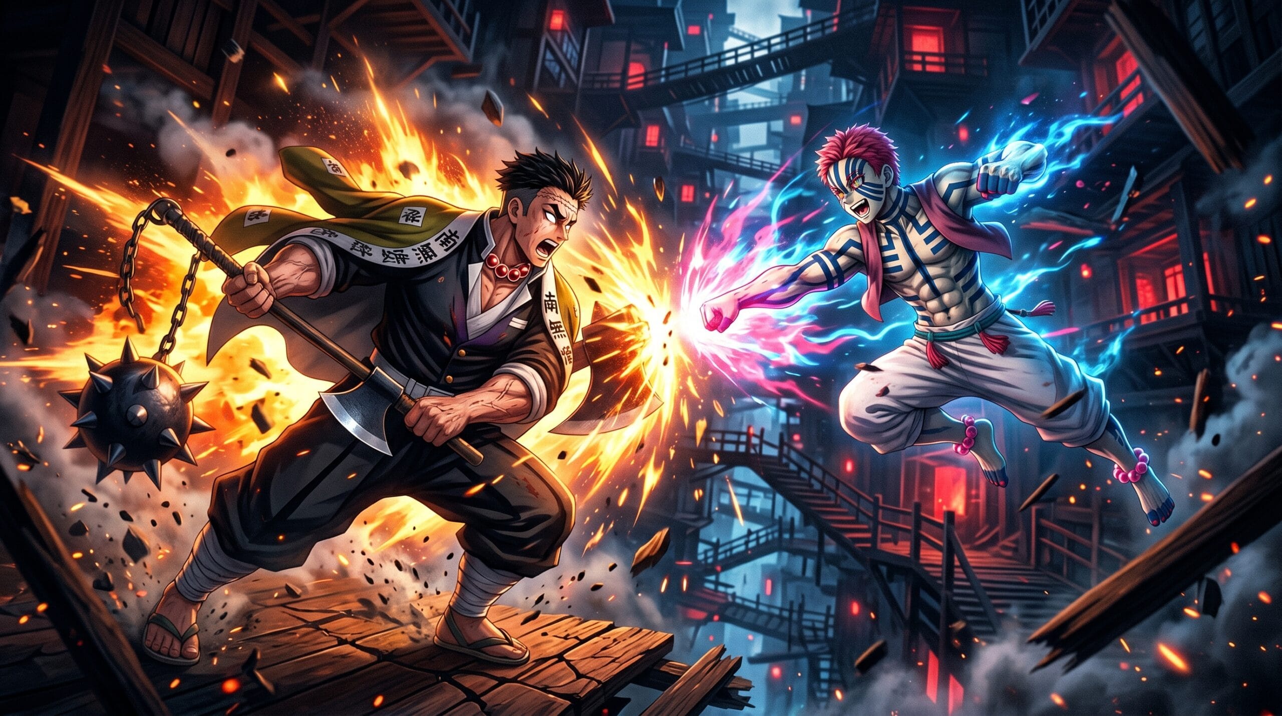 Strongest Hashira versus Upper Rank demon in Infinity Castle movie