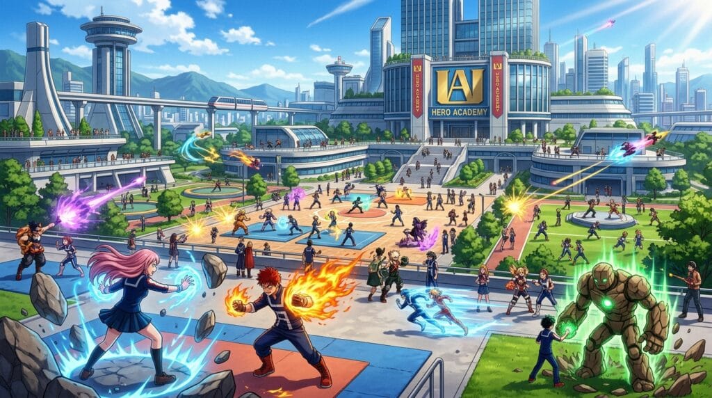 My Hero Academia hero academy preparing for new anime return