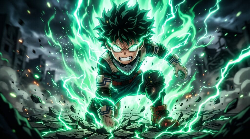 Deku powerful transformation ahead of My Hero Academia comeback