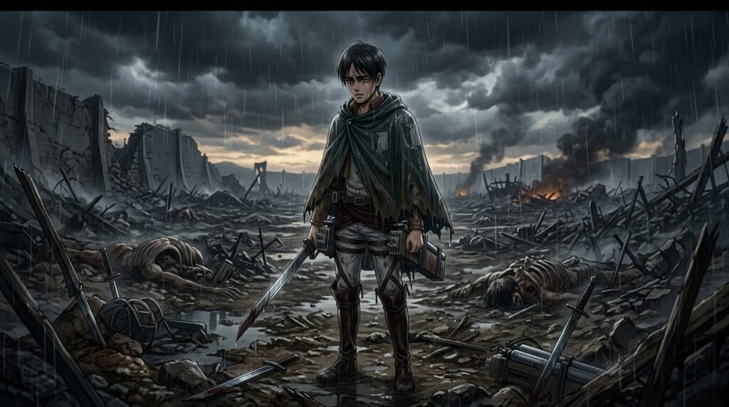 Attack on Titan final season emotional ending scene