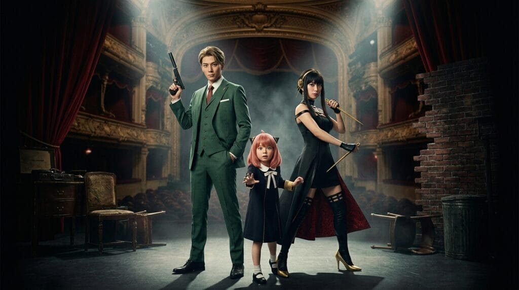 SPY x FAMILY stage musical main visual poster