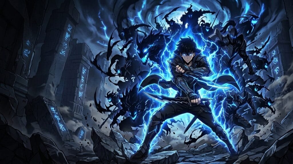 Sung Jinwoo returns in Solo Leveling Season 3 announcement artwork