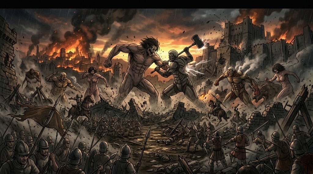 Attack On Titan prequel anime concept
